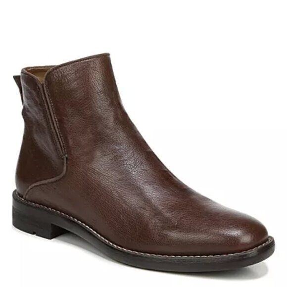 Franco Sarto Marcus Bootie Brown Leather (WIDE) - Picture 1 of 11